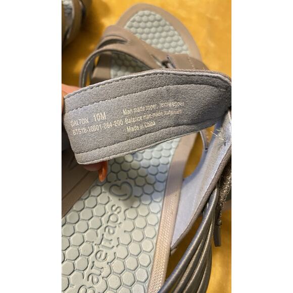 Baretraps Rebound “Dalton” Sandals Microbial Hook & Loop Blue/Gray W Size 10M - Picture 8 of 14